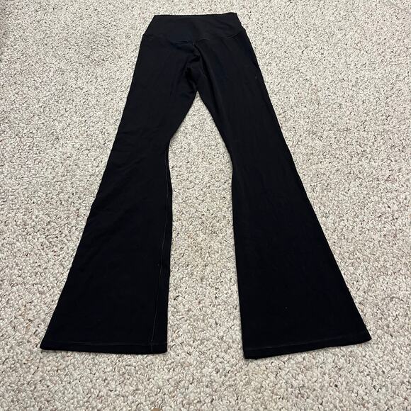Aerie Offline Real Me Extra Bootcut Leggings Black Sz M Active Casual Lounge - Picture 2 of 5